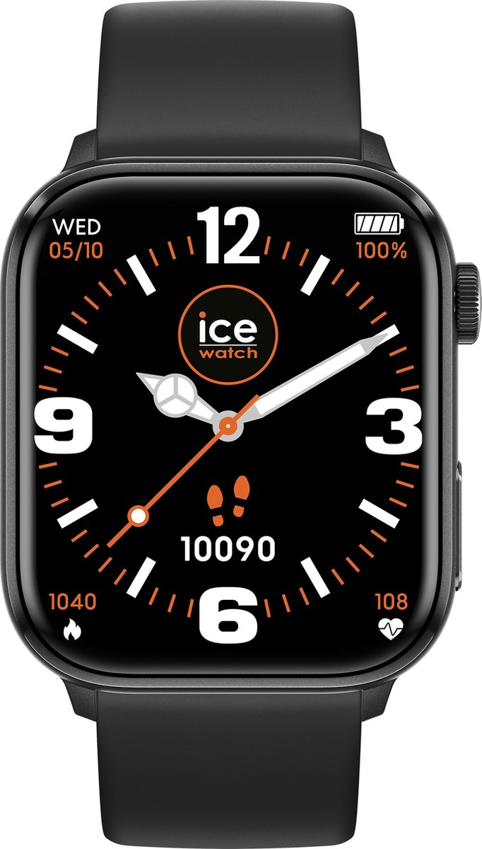 Ice-Watch Ice Smart 2.0 Black Herenhorloge 1,96 Inch