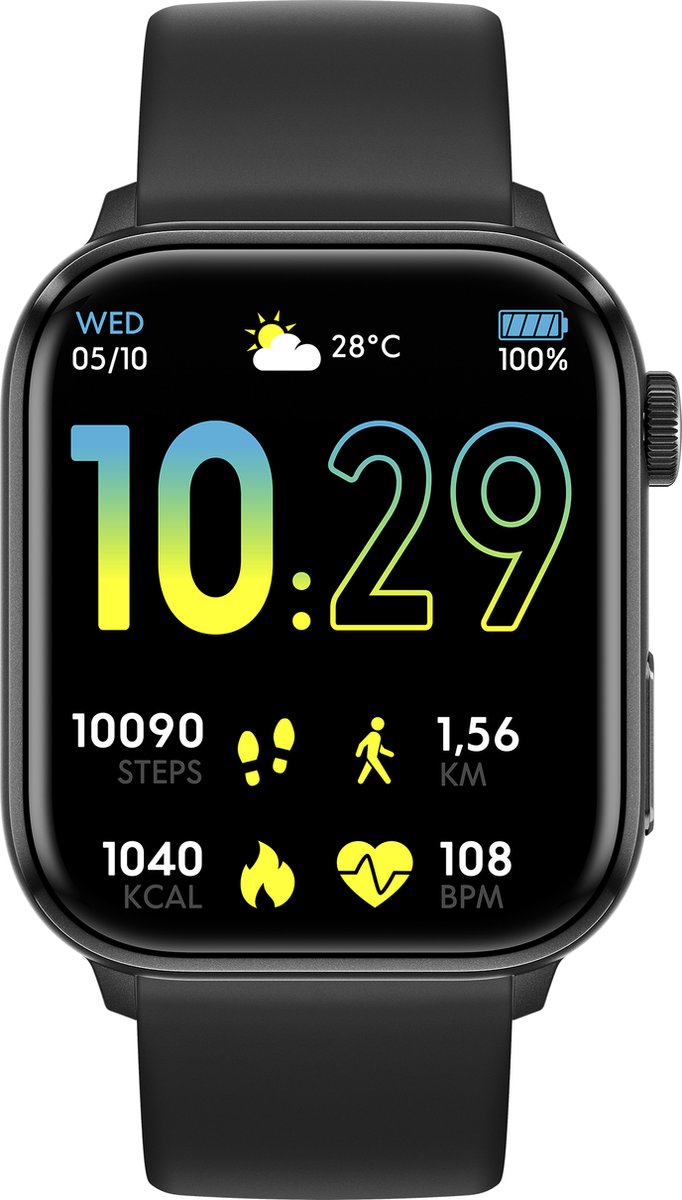 Ice-Watch Ice Smart 2.0 Black Herenhorloge 1,96 Inch