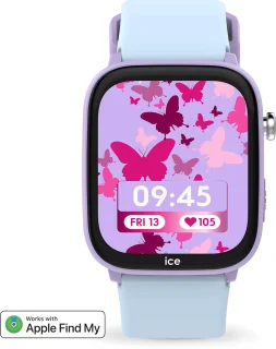 Ice-Watch ICE smart junior 3.0 Find My Purple Siliconen Horloge 024550