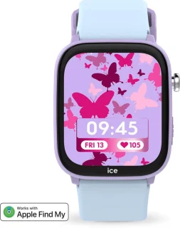 Ice-Watch ICE smart junior 3.0 Find My Purple Siliconen Horloge 024550