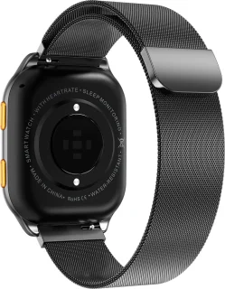 ISHIVA® AMOLED Smartwatch Zwart