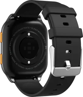 ISHIVA® AMOLED Smartwatch Zwart