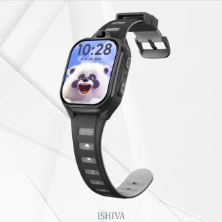 ISHIVA® PRO 4G Kinder Smartwatch Zwart