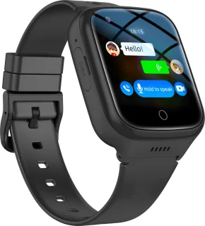 ISHIVA® Smartwatch Kinderen GPS Tracker Zwart