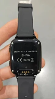 ISHIVA® Smartwatch Kinderen GPS Tracker Zwart