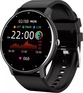 J&D supplies smartwatch zwart