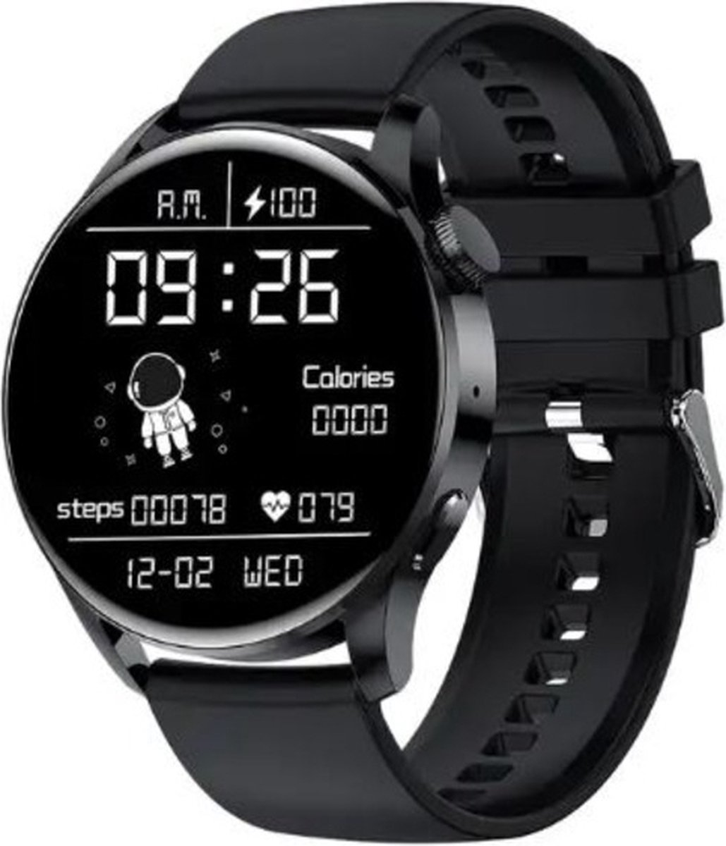 JIVAVO Smartwatch 2.0 Zwart NFC