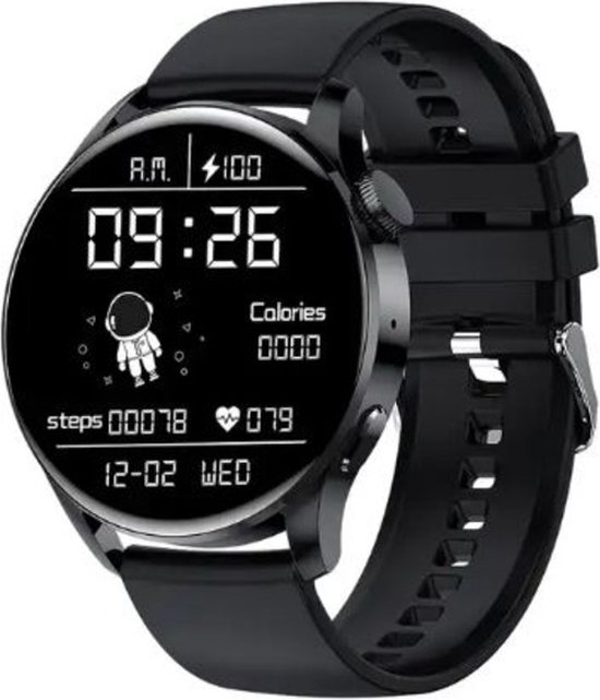 JIVAVO Smartwatch 2.0 Zwart NFC