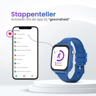 JuniorCompass 4G Smartwatch voor kinderen