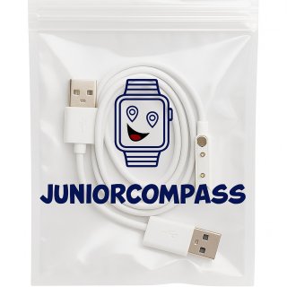Wat vinden we goed aan de JuniorCompass Oplaadkabel GPS-kinderhorloge