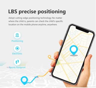 Kabaloti VE02 K3 Kinder Smartwatch Geel