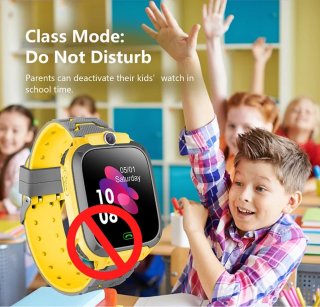 Kabaloti VE02 K3 Kinder Smartwatch Geel