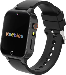Keebies Smartwatch Kinderhorloge 5-12 jaar Zwart