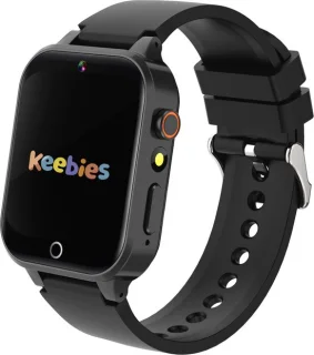 Keebies Smartwatch Kinderhorloge 5-12 jaar Zwart