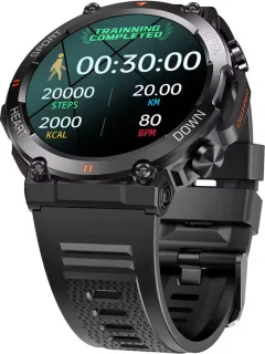 KH-56-GEEL Smartwatch Unisex Bluetooth Sporthorloge