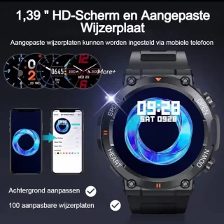 KH-56 Groen Smartwatch Unisex