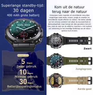 KH-56 Groen Smartwatch Unisex