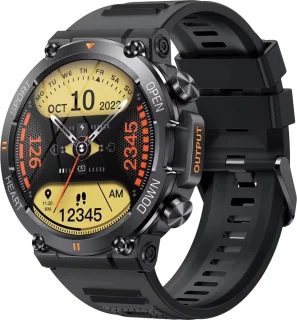 KH-56 Zwart Smartwatch Unisex