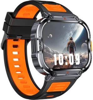 kh50 Smartwatch Oranje voor Dames en Heren