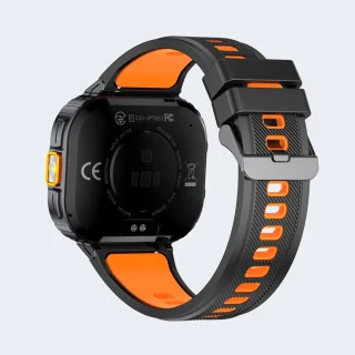 kh50 Smartwatch Oranje voor Dames en Heren