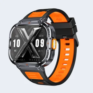 kh50 Smartwatch Oranje voor Dames en Heren