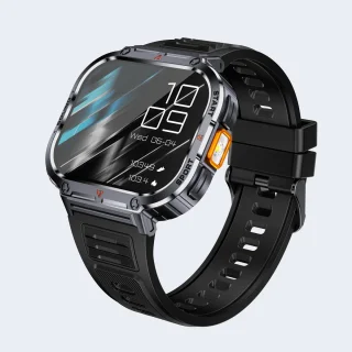 KH50 Zwart Smartwatch voor Dames en Heren