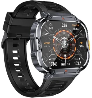 KH50 Zwart Smartwatch voor Dames en Heren