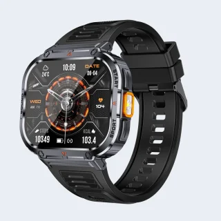 KH50 Zwart Smartwatch voor Dames en Heren