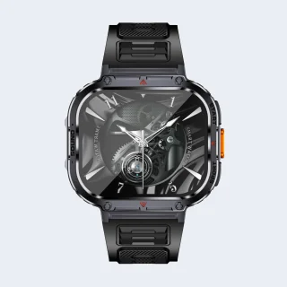 KH50 Zwart Smartwatch voor Dames en Heren