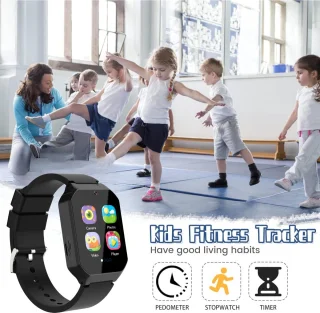 Kiddowz Smartwatch Kinderhorloge Zwart V1