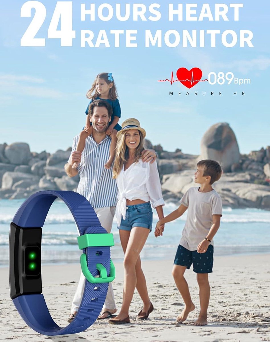Kinder Sporthorloge HeartFit Activiteitstracker