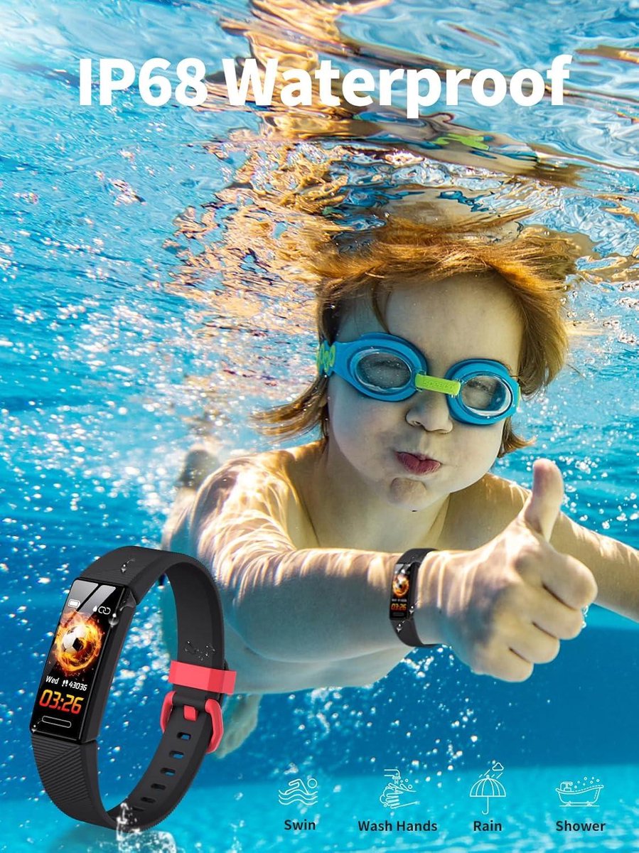 Kinder Sporthorloge HeartFit Activiteitstracker