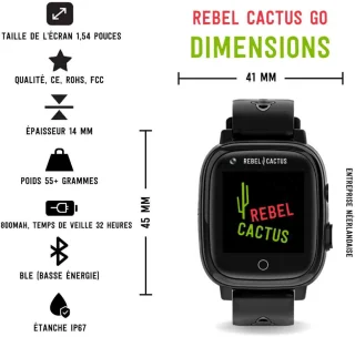 Kindersmartwatch GO Pink - GPS Tracker