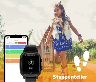 Kindersmartwatch GO Zwart
