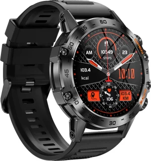 Kiraal Breeze Smartwatch Zwart voor Android & iOS
