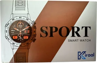 Kiraal Breeze Smartwatch Zwart voor Android & iOS