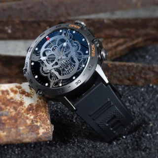Kiraal Breeze Smartwatch Zwart voor Android & iOS