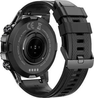 Kiraal Breeze Smartwatch Zwart voor Android & iOS