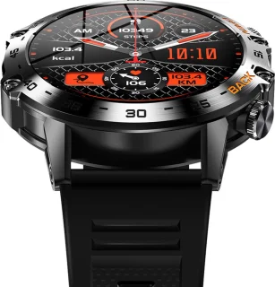 Kiraal Breeze Smartwatch Zwart voor Android & iOS