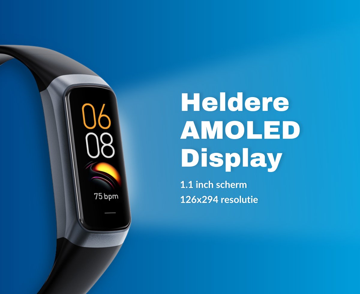 Wat vinden we goed aan de Kiraal Charge Fit Smartwatch Unisex