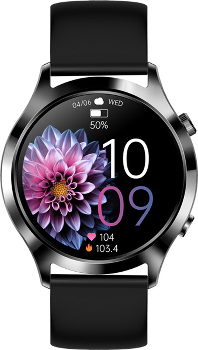 Kiraal Deluxe 3 Smartwatch Zwart