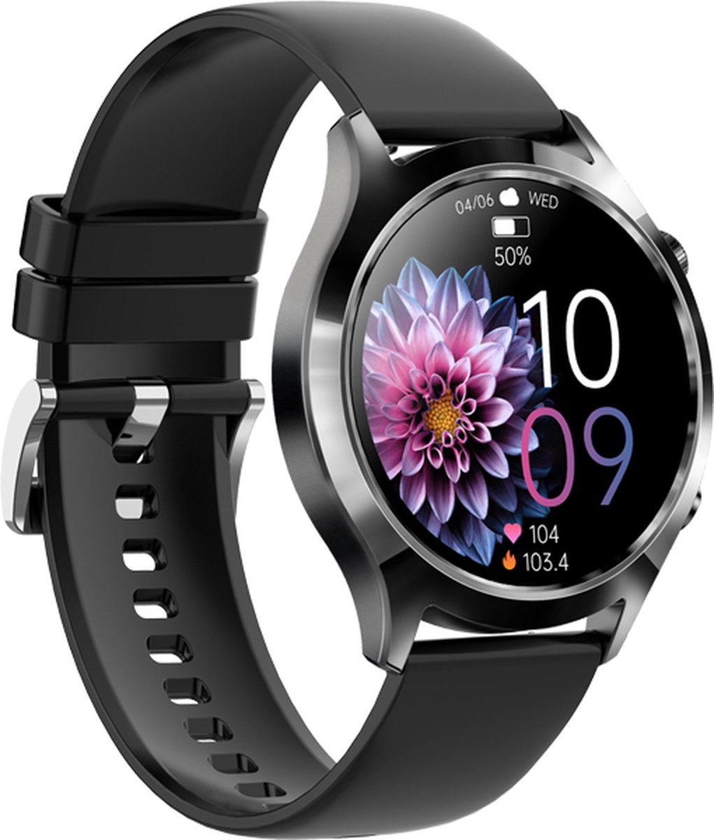 Kiraal Deluxe 3 Smartwatch Zwart