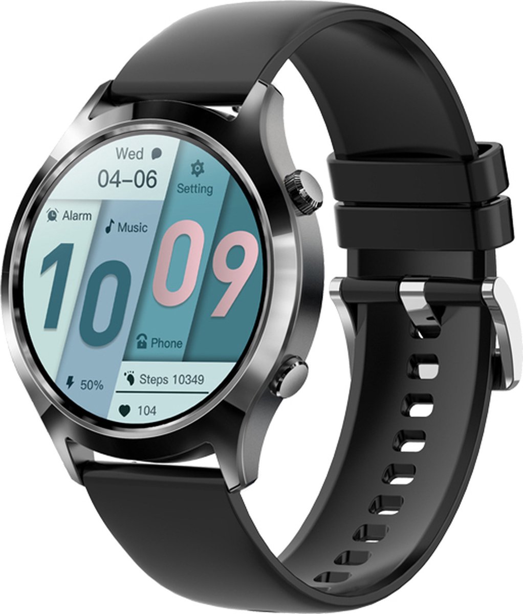 Kiraal Deluxe 3 Smartwatch Zwart
