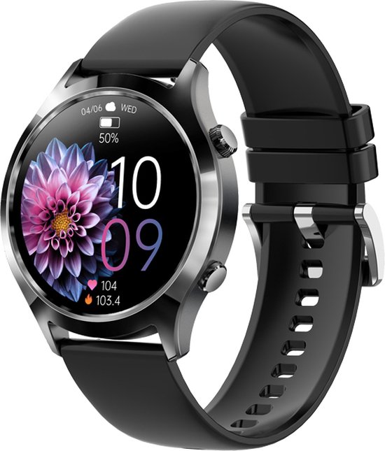 Kiraal Deluxe 3 Smartwatch Zwart