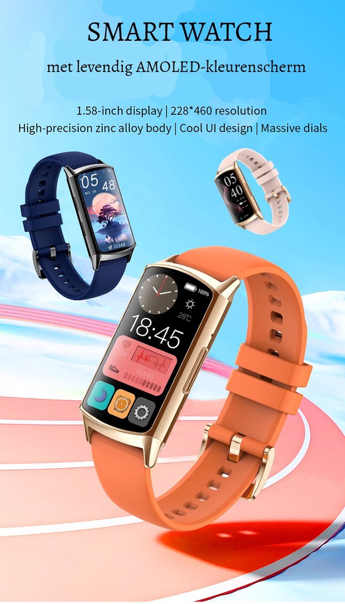 Kiraal Diva Activity Tracker Roze Siliconen