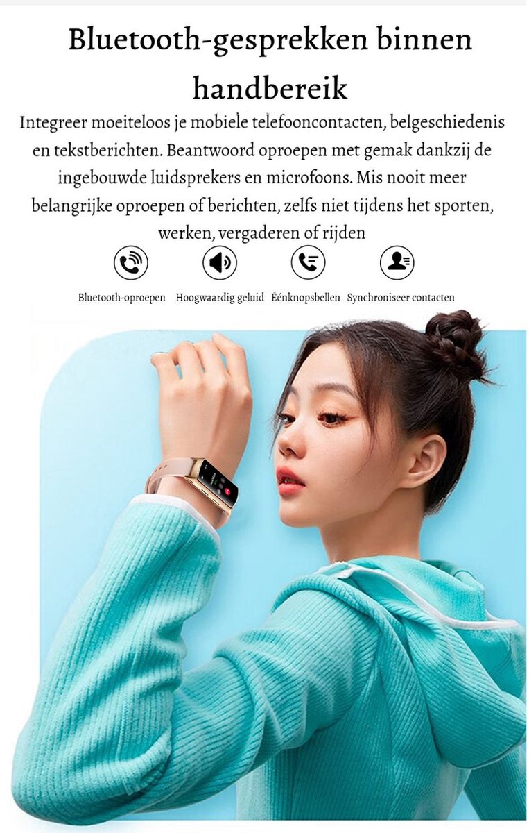 Kiraal Diva Activity Tracker Roze Siliconen