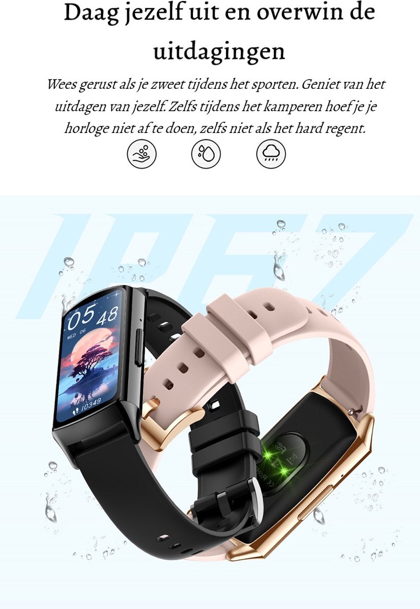 Kiraal Diva Activity Tracker Roze Siliconen