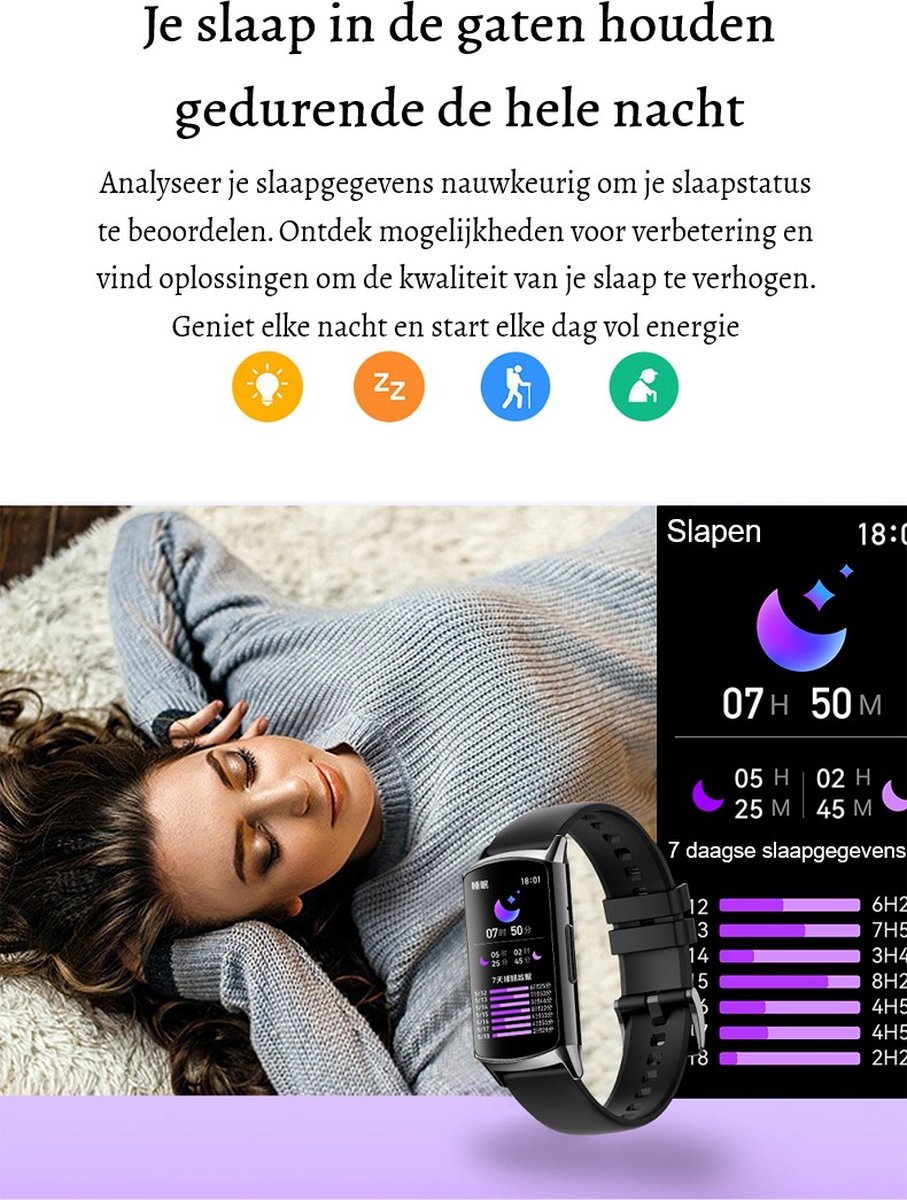 Kiraal Diva Activity Tracker Roze Siliconen