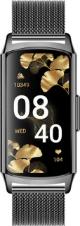 Kiraal Diva Activity Tracker RVS Zwart