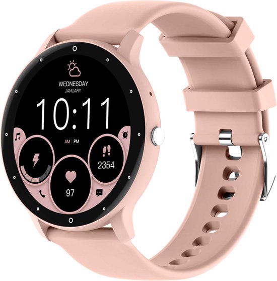 Kiraal Fit 10 Dames Smartwatch Roze